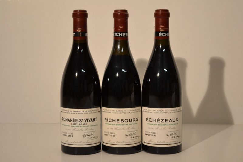 Selezione Domaine de la Romanee Conti  - Auction An Extraordinary Selection of Finest Wines from Italian Cellars - Pandolfini Casa d'Aste