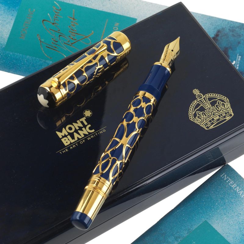 Montblanc : MONTBLANC THE PRINCE REGENT PATRON OF ART LIMITED EDITION N. 4221/4810 FOUNTAIN PEN, 1995  - Auction ONLINE AUCTION | COLLECTIBLE PENS - Pandolfini Casa d'Aste