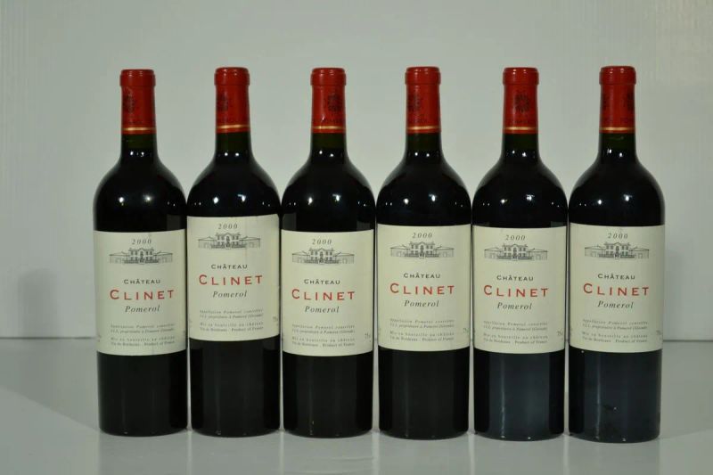 Chateau Clinet 2000  - Asta Vini pregiati e da collezione - Pandolfini Casa d'Aste