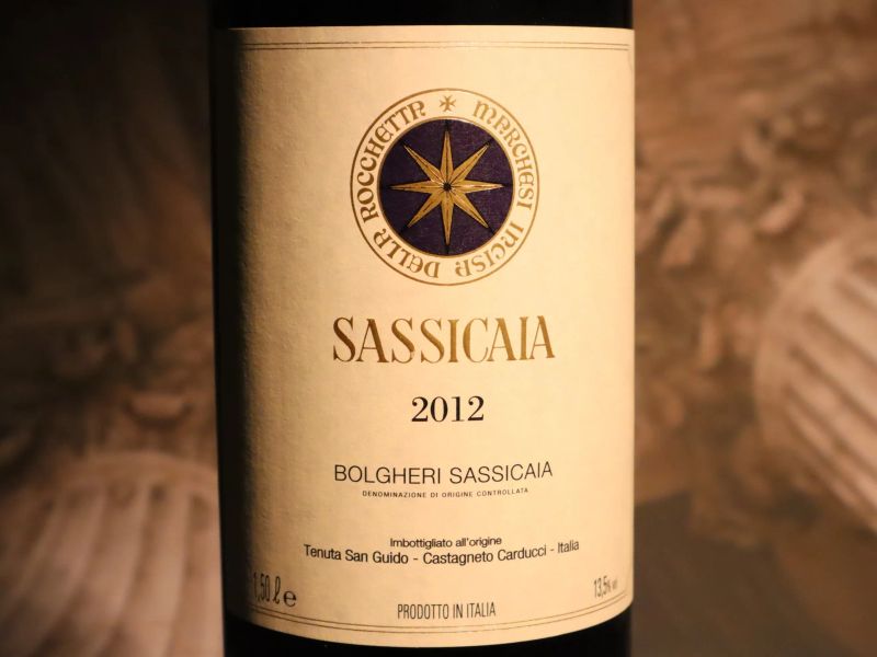 Sassicaia Tenuta San Guido 2012  - Asta Smartwine 2.0 | Spring Classics - Pandolfini Casa d'Aste