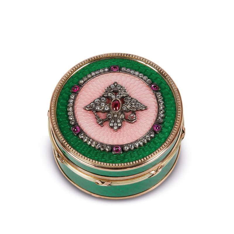 A RUSSIAN BONBONNIÈRE, EARLY 20TH CENTURY  - Auction INTERNATIONAL FINE ART - Pandolfini Casa d'Aste