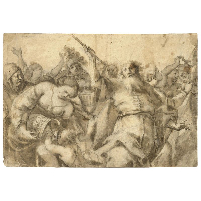 Gioacchino Assereto  - Asta WORKS ON PAPER - Pandolfini Casa d'Aste