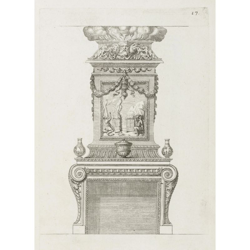 Bosse, Abraham. Traité des manieres de dessiner les ordres de l'architecture antique en toutes leurs parties. Parigi, Aubouin, Emery e Clousier. Legato con Des ordres de colonnes en l'architecture. Legato con Representations geometrales de plusieurs parties de bastiments. Parigi, 1688.  - Asta LIBRI, MANOSCRITTI, AUTOGRAFI E STAMPE - Pandolfini Casa d'Aste