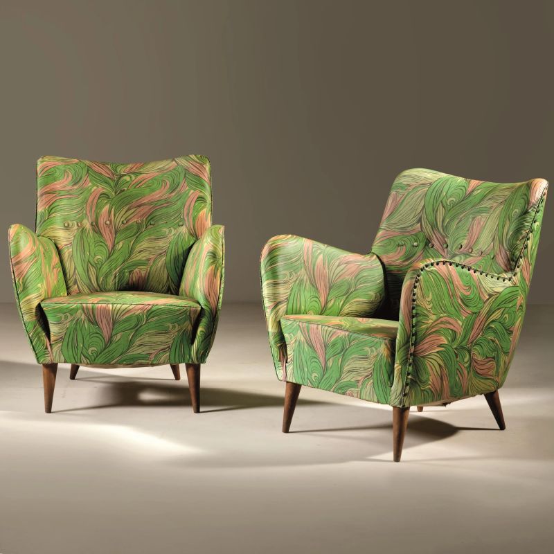 



COPPIA DI POLTRONE   - Asta DESIGN E ARTI DECORATIVE DEL '900 - Pandolfini Casa d'Aste