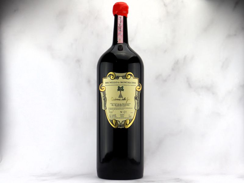 Brunello di Montalcino Madonna delle Grazie Il Marroneto 2007  - Asta Vini Pregiati da una Ricercata Collezione - Pandolfini Casa d'Aste