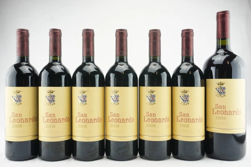 San Leonardo Tenuta San Leonardo 2008  - Auction THE SIGNIFICANCE OF PASSION - Fine and Rare Wine - Pandolfini Casa d'Aste