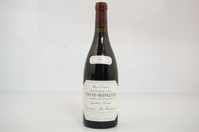      Vosne-Roman&eacute;e Cros Parantoux Domaine M&eacute;o-Camuzet 1991   - Auction Wine&Spirits - Pandolfini Casa d'Aste