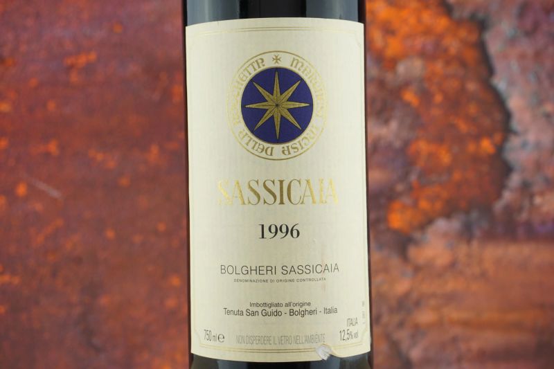 Sassicaia Tenuta San Guido 1996  - Auction Smart Wine 2.0 | Summer Edition - Pandolfini Casa d'Aste