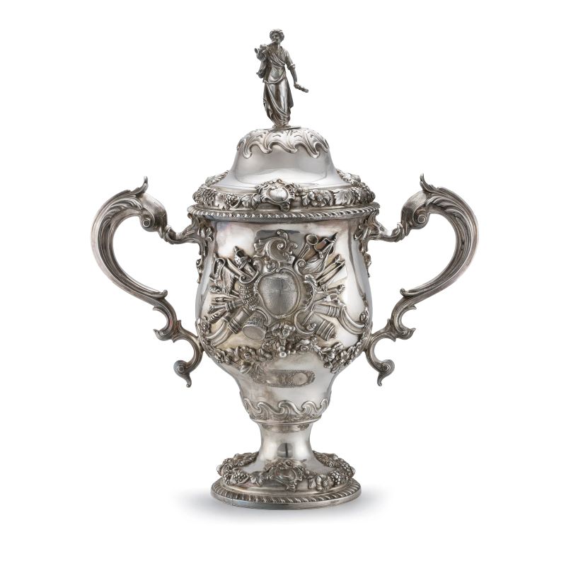 COPPA, LONDRA,1772, ARGENTIERE WILLIAM GRUNDY  - Auction Italian and european silvers - Pandolfini Casa d'Aste