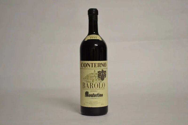 Barolo Monfortino Giacomo Conterno 1999  - Asta Vini pregiati e da collezione - Pandolfini Casa d'Aste