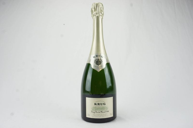      Krug Clos du Mesnil 1998   - Auction The Art of Collecting - Italian and French wines from selected cellars - Pandolfini Casa d'Aste