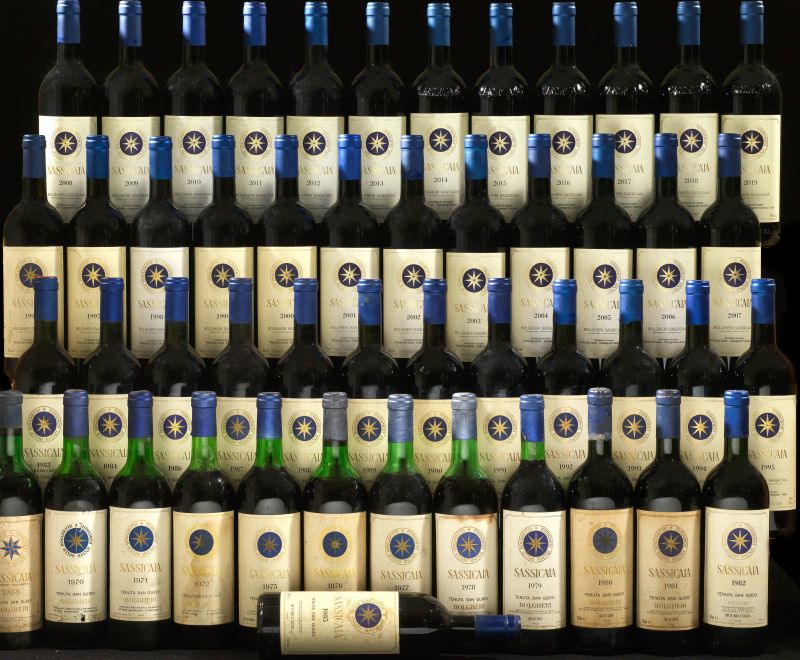 Sassicaia Tenuta San Guido  - Auction L'Armonia del Tempo | FINEST AND RAREST WINES - Pandolfini Casa d'Aste