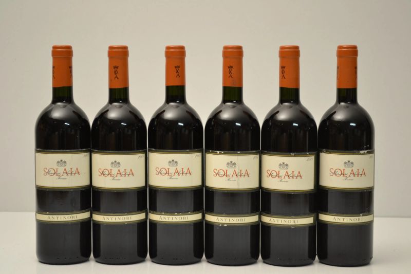 Solaia Antinori 2001  - Auction An Extraordinary Selection of Finest Wines from Italian Cellars - Pandolfini Casa d'Aste