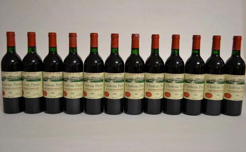 Chateau Pavie 1986  - Auction PANDOLFINI FOR EXPO 2015: Finest and rarest wines - Pandolfini Casa d'Aste