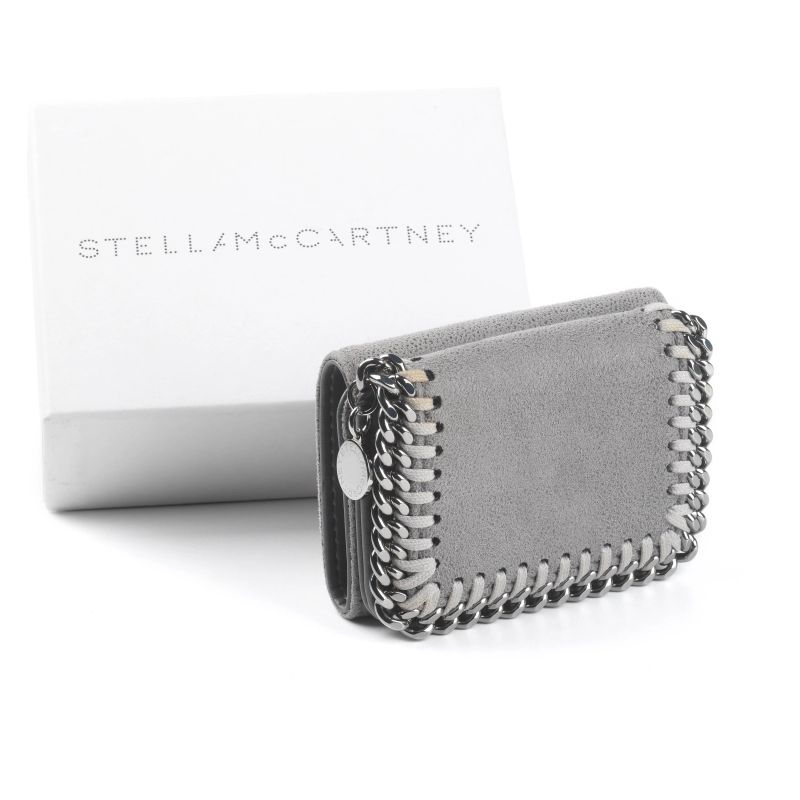 Mc Cartney : STELLA MCCARTNEY MINI TRIFOLD FALABELLA COIN PURSE  - Auction VINTAGE FASHION: HERMES, LOUIS VUITTON AND OTHER GREAT MAISON BAGS AND ACCESSORIES - Pandolfini Casa d'Aste