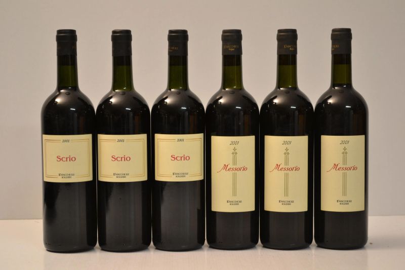 Selezione Le Macchiole 2001  - Asta L'Eccellenza dei Vini Italiani ed Esteri da Cantine selezionate - Pandolfini Casa d'Aste