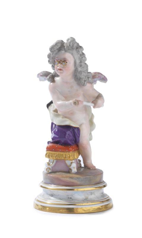 FIGURA, MANIFATTURA DI MEISSEN, SECOLO XX  - Auction TIMED AUCTION | PAINTINGS, FURNITURE AND WORKS OF ART - Pandolfini Casa d'Aste