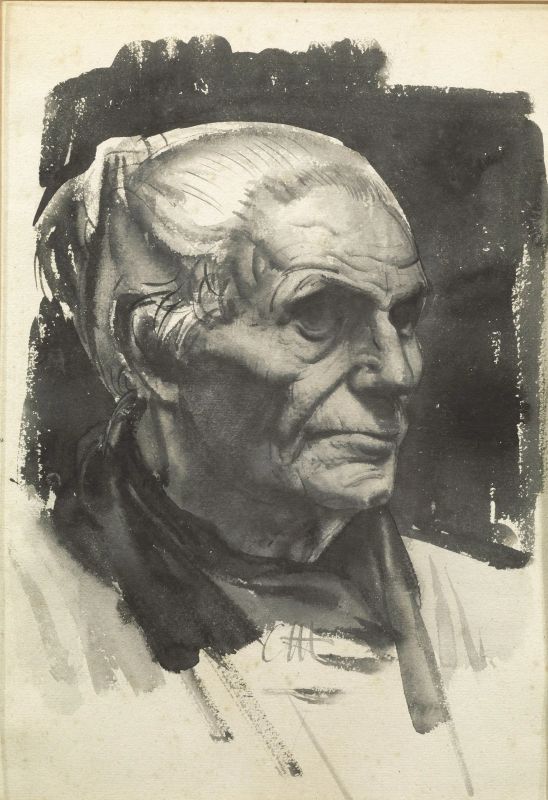 Pietro Annigoni : Pietro Annigoni  - Auction ARCADE | 15th  to  20th century paintings - Pandolfini Casa d'Aste
