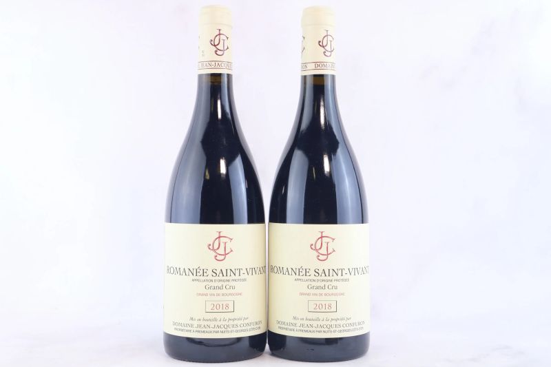 



Roman&eacute;e Saint-Vivant Domaine Jean-Jacques Confuron 2018  - Asta La Joie du Vin - Vini Pregiati e da Collezione - Pandolfini Casa d'Aste