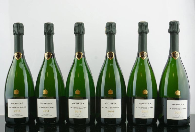 Bollinger La Grande Année 2014  - Auction AS TIME GOES BY | Fine and Rare Wine - Pandolfini Casa d'Aste