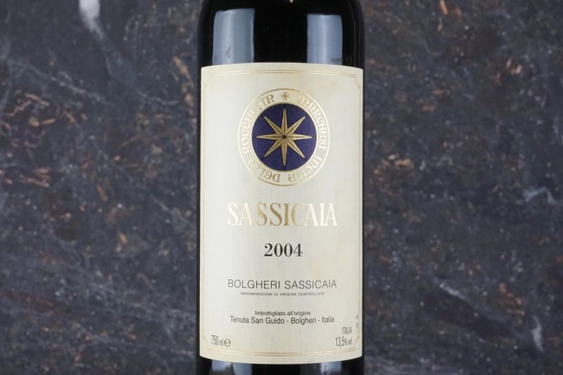 Sassicaia Tenuta San Guido 2004  - Asta Smart Wine 2.0 | Click & Drink - Pandolfini Casa d'Aste
