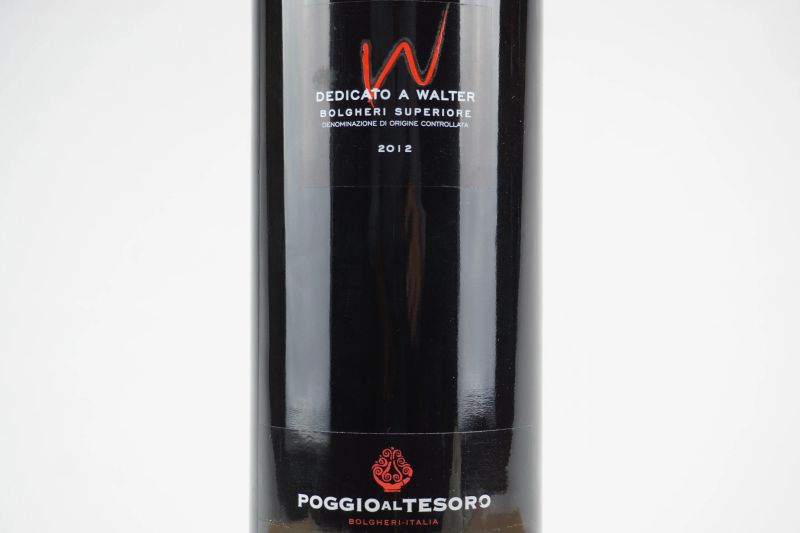 W Dedicato a Walter Poggio al Tesoro 2012  - Auction ONLINE AUCTION | Smart Wine - Pandolfini Casa d'Aste