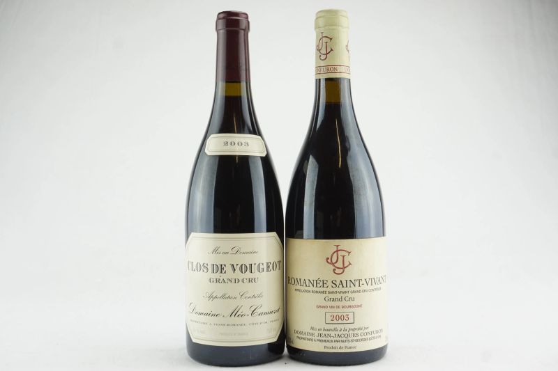 Selezione Borgogna 2003  - Auction THE SIGNIFICANCE OF PASSION - Fine and Rare Wine - Pandolfini Casa d'Aste