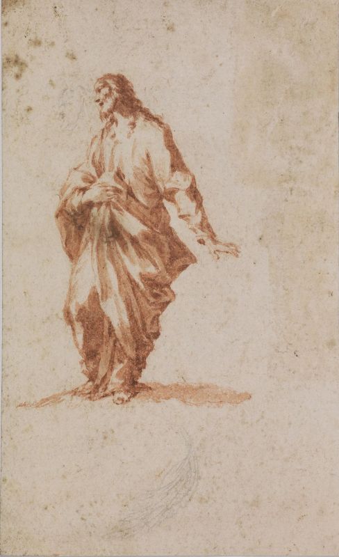      Scuola napoletana, sec. XVIII    - Auction Works on paper: 15th to 19th century drawings, paintings and prints - Pandolfini Casa d'Aste