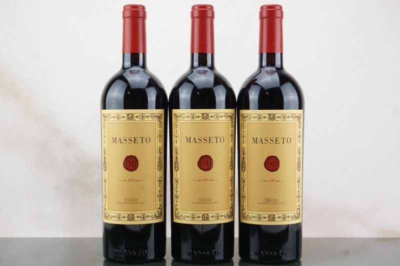 Masseto 2007  - Auction LA RAFFINATEZZA DELLA COMPLESSITA' - Fine and Rare Wine - Pandolfini Casa d'Aste