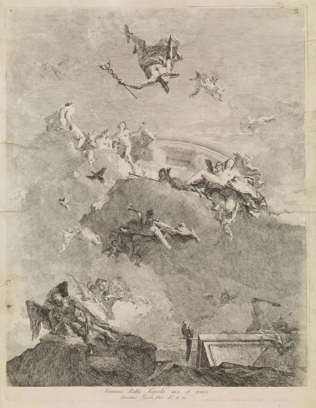 Tiepolo, Lorenzo  - Asta Stampe e disegni dal XVI al XX secolo - Pandolfini Casa d'Aste