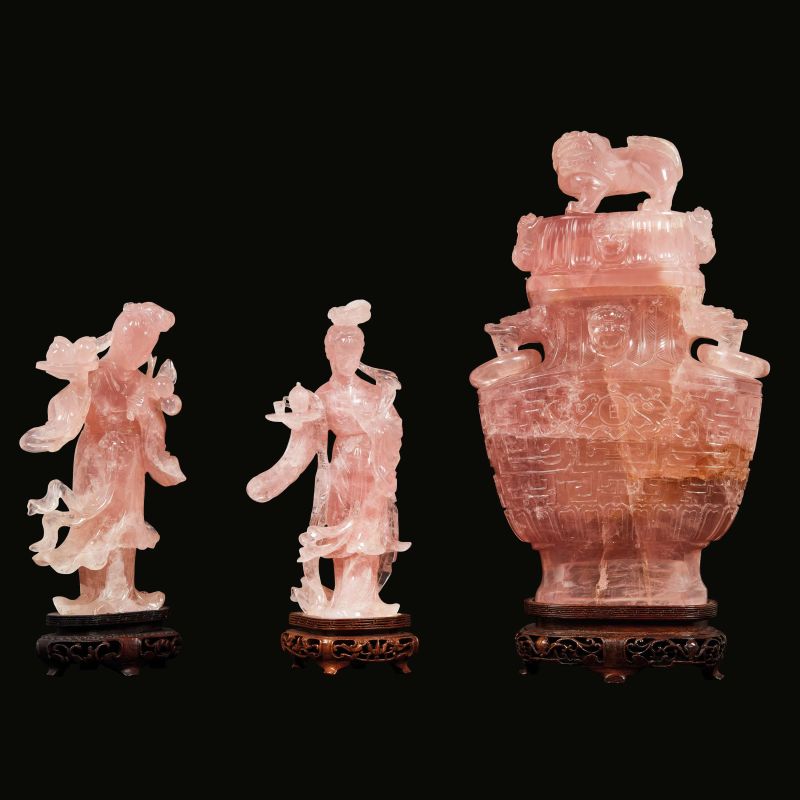 



GRUPPO DI TRE OGGETTI, CINA, SEC. XX  - Asta Asian Art | 东方艺术 - Pandolfini Casa d'Aste