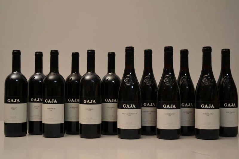 Selezione Gaja 1998  - Asta VINI PREGIATI DA IMPORTANTI CANTINE ITALIANE - Pandolfini Casa d'Aste