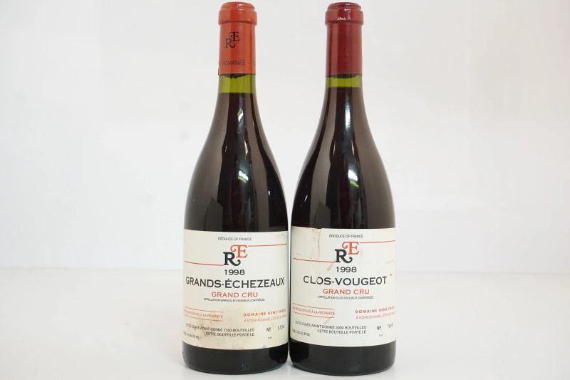      Selezione Domaine Rene Engel 1998   - Auction Wine&Spirits - Pandolfini Casa d'Aste