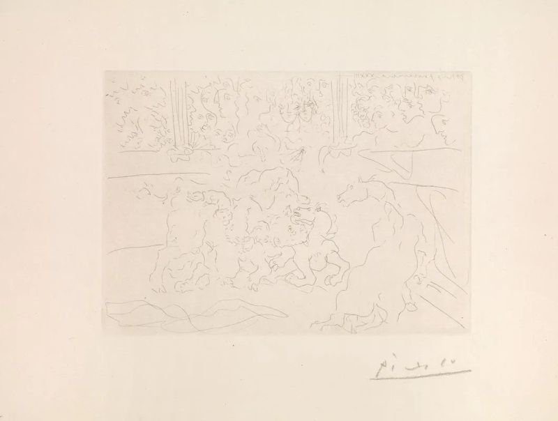 Pablo Picasso  - Asta Stampe e disegni moderni e contemporanei da una collezione italiana - III - Pandolfini Casa d'Aste