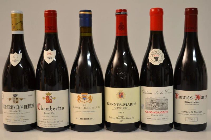 Selezione Borgogna 2013                                                     - Asta Vini e distillati da collezione da cantine selezionate - Pandolfini Casa d'Aste
