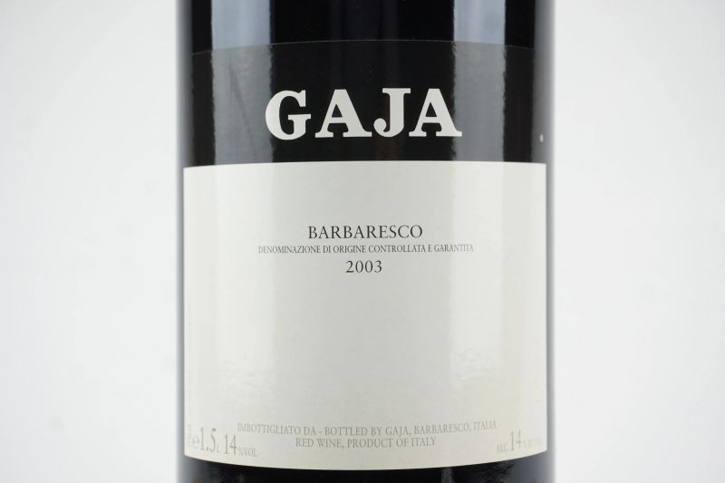 Barbaresco Gaja 2003  - Auction ONLINE AUCTION | Smart Wine - Pandolfini Casa d'Aste