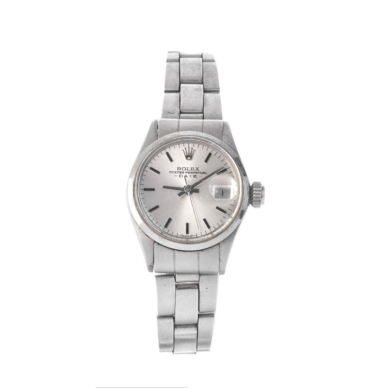 Rolex : 



ROLEX DATE LADY REF. 6516 STAINLESS STEEL WRISTWATCH N. 21448XX, 1969  - Auction WATCHES - Pandolfini Casa d'Aste