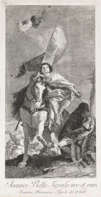      Giandomenico Tiepolo    - Auction Works on paper: 15th to 19th century drawings, paintings and prints - Pandolfini Casa d'Aste