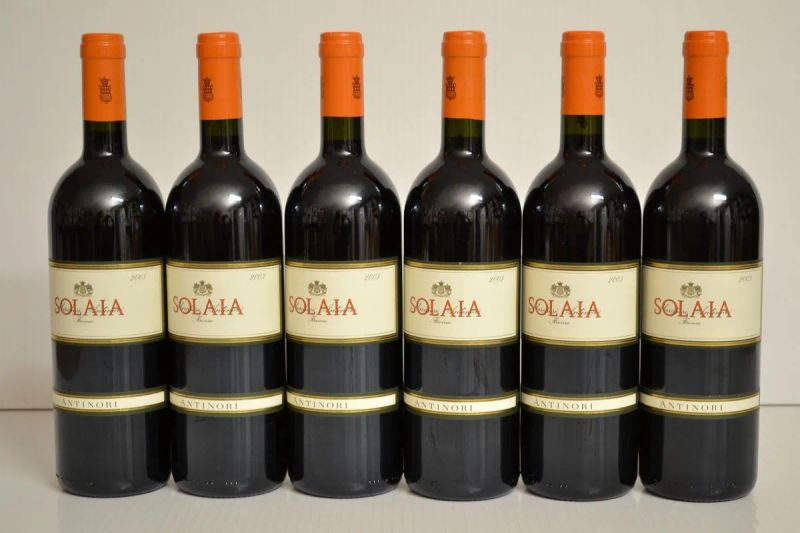 Solaia Antiori 2003  - Auction Finest and Rarest Wines  - Pandolfini Casa d'Aste