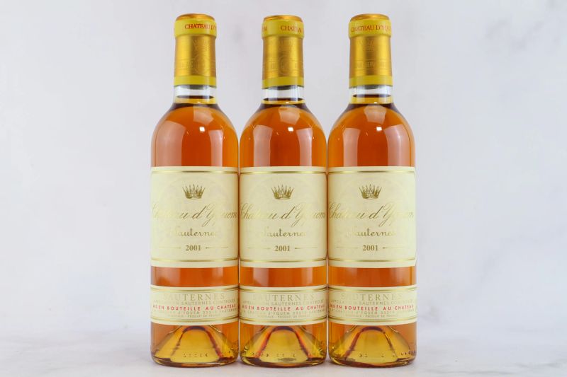 



Ch&acirc;teau d&rsquo;Yquem 2001  - Asta La Joie du Vin - Vini Pregiati e da Collezione - Pandolfini Casa d'Aste