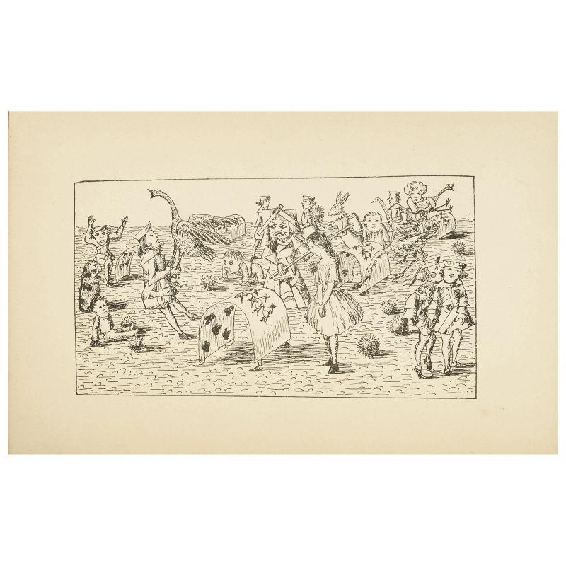 Carroll, Lewis. Alice’s adventure under ground. Londra, Macmillan and Co.,1886.   - Asta LIBRI, MANOSCRITTI, AUTOGRAFI E STAMPE - Pandolfini Casa d'Aste