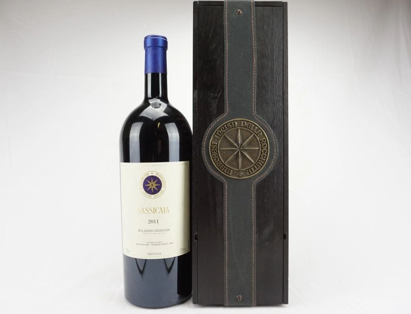      Sassicaia Tenuta San Guido 2011   - Auction Il Fascino e l'Eleganza - A journey through the best Italian and French Wines - Pandolfini Casa d'Aste