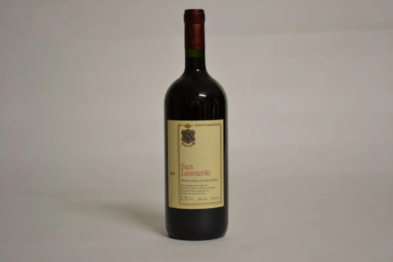 San Leonardo Tenuta San Leonardo 1995  - Asta Vini pregiati e da collezione - Pandolfini Casa d'Aste