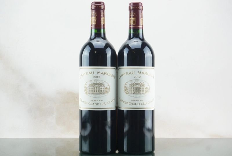 Ch&acirc;teau Margaux 2012  - Auction LA RAFFINATEZZA DELLA COMPLESSITA' - Fine and Rare Wine - Pandolfini Casa d'Aste
