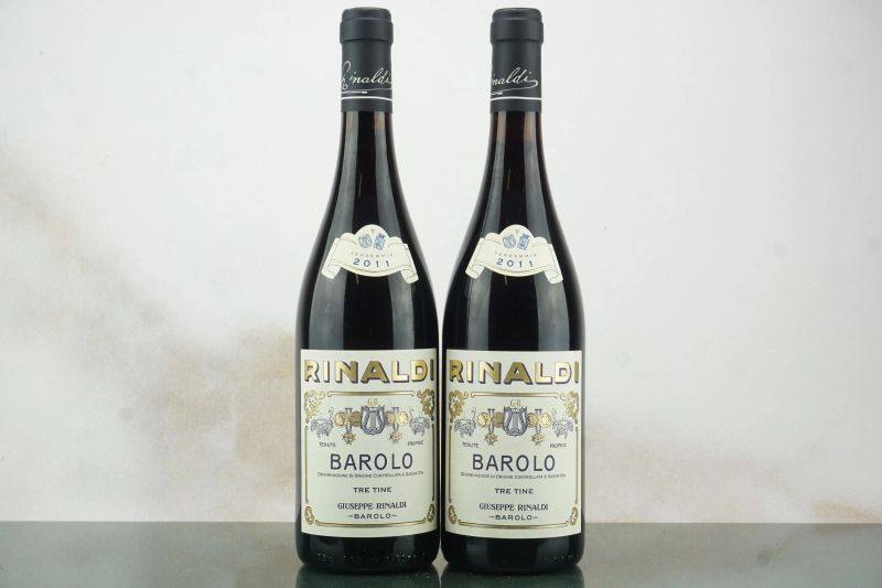 Barolo Tre Tine Giuseppe Rinaldi 2011  - Auction LA RAFFINATEZZA DELLA COMPLESSITA' - Fine and Rare Wine - Pandolfini Casa d'Aste