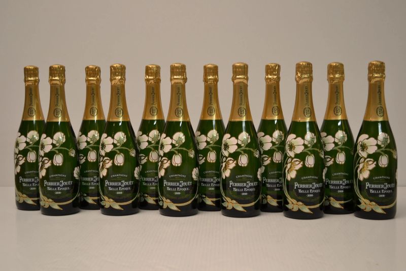 Belle Epoque Perrier-Jouet 2008  - Asta Una Straordinaria Selezione di Vini Pregiati da Cantine Italiane - Pandolfini Casa d'Aste