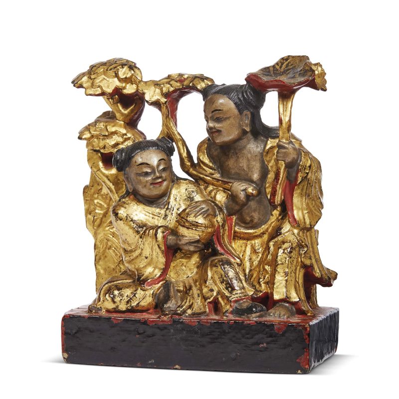 A SCULPTURE, CHINA, QING DYNASTY, 19TH CENTURY  - Auction Asian Art | &#19996;&#26041;&#33402;&#26415; - Pandolfini Casa d'Aste