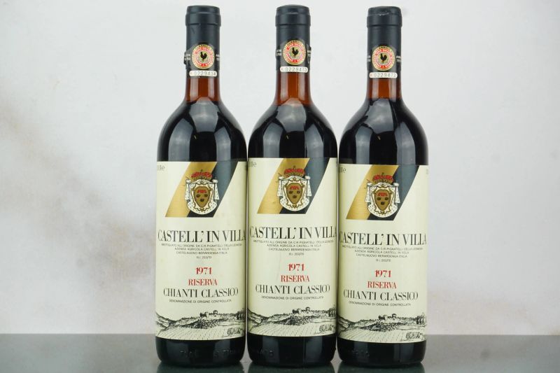 Chianti Classico Riserva Castell&rsquo;in Villa 1971  - Auction LA RAFFINATEZZA DELLA COMPLESSITA' - Fine and Rare Wine - Pandolfini Casa d'Aste