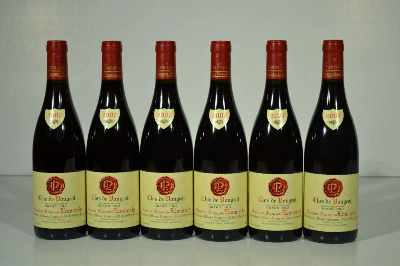 Clos de Vougeot Grand Cru Domaine F. Lamarche 2007  - Auction Finest and Rarest Wines - Pandolfini Casa d'Aste