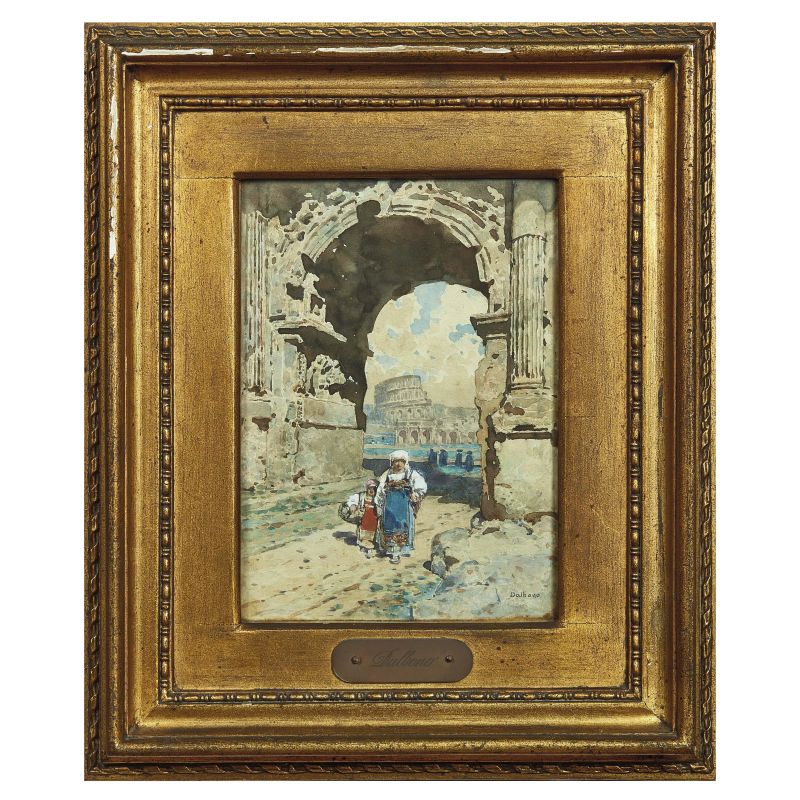 Edoardo Dalbono : Edoardo Dalbono   - Auction 19th CENTURY PAINTINGS - Pandolfini Casa d'Aste